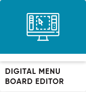 digital menu board editor app