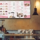 donuts digital menu boards